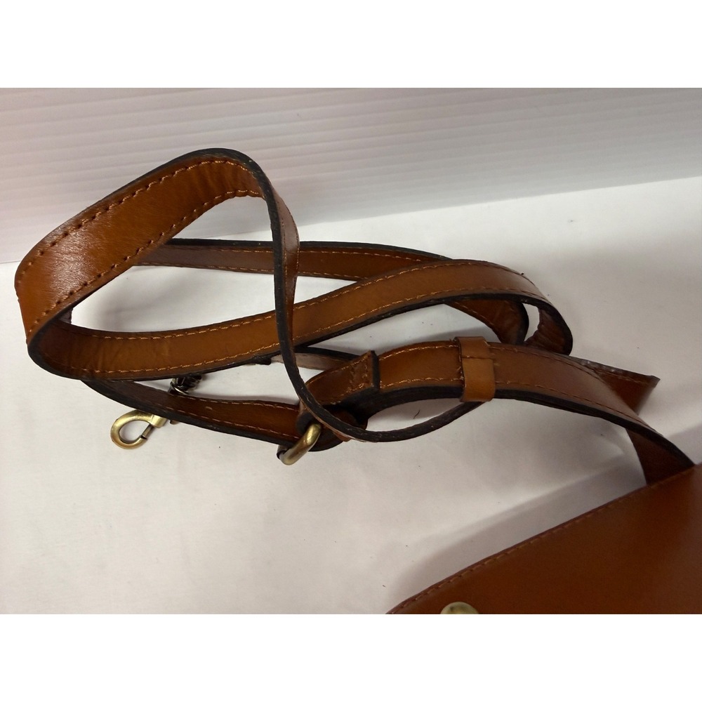 Patricia NASH CRACKLED ROSE  Leather Angela  CROSSBODY PURSE BAG PRETTY! - Picture 9 of 13